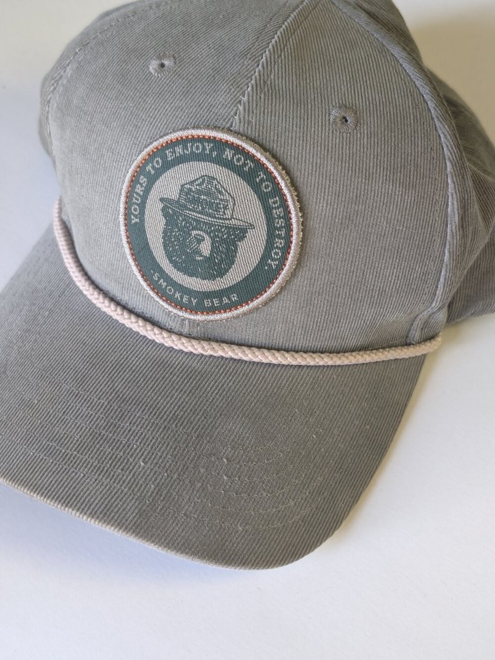 Landmark Project Yours to Enjoy Hat Not To Destroy Baseball Hat Green Olive Cap